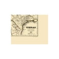 thumbnail image 2 of Historic State Map - Texas Republic - Meyer 1846 - Vintage Wall Art, 2 of 4