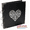Black, variant on Photo Album DIY Scrapbook (10x10 inch 50 Pages Double Sided), Vintage Leather Cover Three-Ring Binder Family Picture Booth for Memory Keep