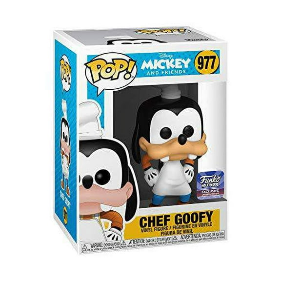 FUNKO POP HOLLYWOOD EXCLUSIVE DISNEY MICKEY AND FRIENDS - CHEF GOOFY #977