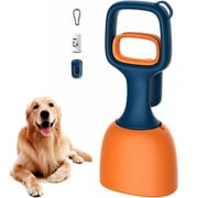 Pet Pooper Scooper Dog Pooper Scooper with Bag Attachment Lightweight Short Poo Remover for Cat Dog