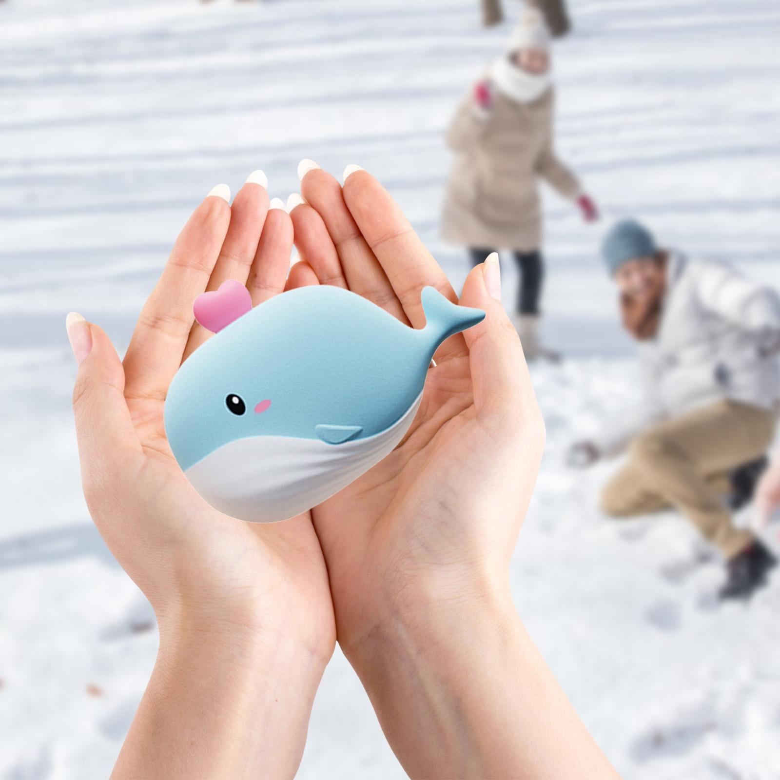 harayaa Electric Hand Warmer Creative Quick Heating Reusable Pocket Heater Electric Hand blue