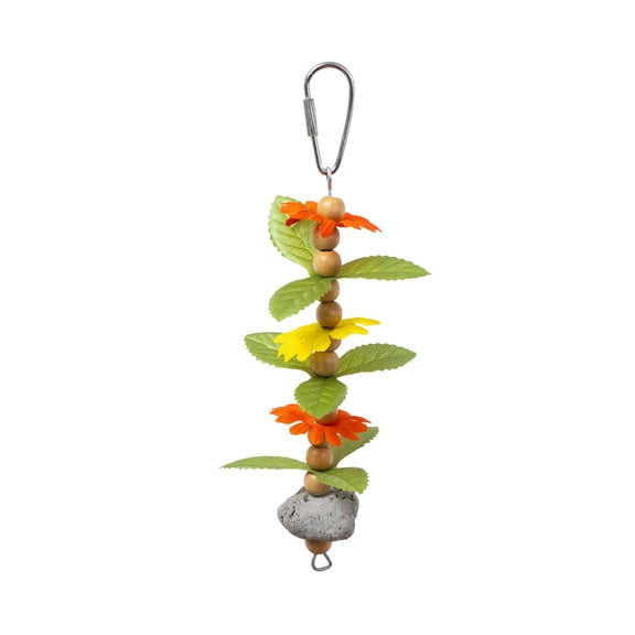 Prevue Pet Products Playfuls Physical & Mental Volcano Flower Bird Toy 60237