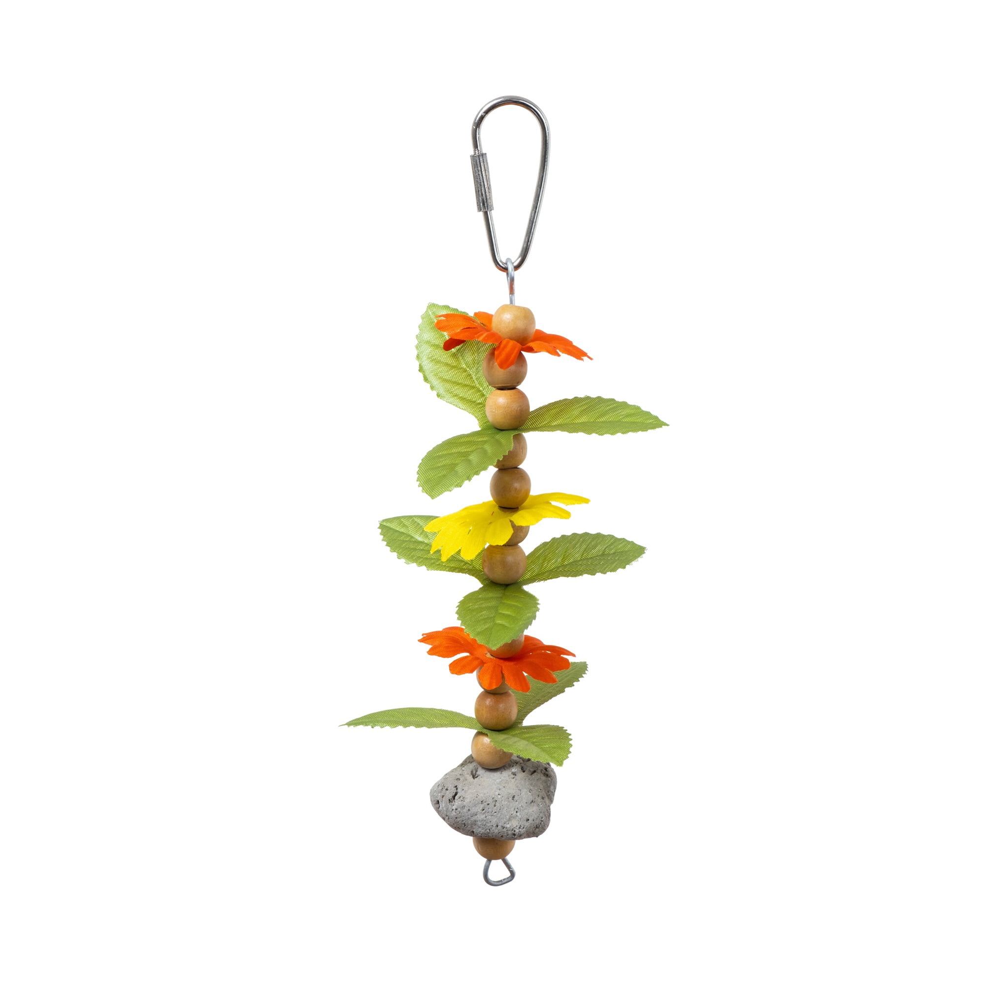 Prevue Pet Products Playfuls Physical & Mental Volcano Flower Bird Toy 60237