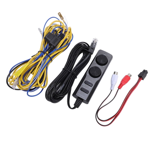 Subwoofer Speaker Wire Controller, Frequency Control Power Indicator Light Car Stereo Wire Control for TS-WX130DA