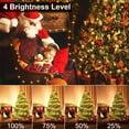 thumbnail image 4 of PMMIPNW Christmas Lights 108ft 300 LED, Connectable Outdoor Christmas Lights Remote Controll with 8 Modes Timer for Home House Patio Xmas Tree Decor (Warm), 4 of 8