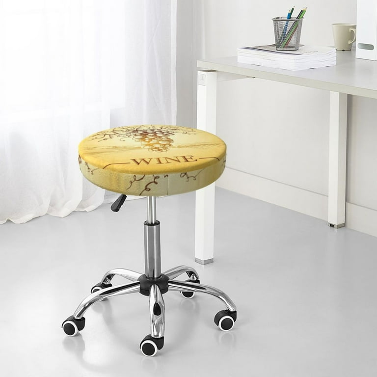 Disketp Bunch Of Grapes Stool Covers Round Super Soft Round Bar Stool Cushion Covers Seat Cushion 13 Inch Walmart