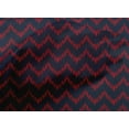 thumbnail image 4 of oneOone Cotton Poplin Fabric Chevron Ikat Decor Fabric Printed BTY 56 Inch Wide, 4 of 4