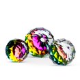 thumbnail image 2 of Set Of 2 Crystal Prism Ball Decoration, 2 of 3