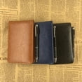 thumbnail image 2 of Notepads A7 Pu Leather Cover Stylus Pen Notebook For Work Travel, 2 of 5