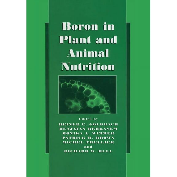 Boron in Plant and Animal Nutrition, (Paperback)