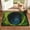 E, variant on Rugs That Look Like a Hole, Optical Illusion Rugs, Dog Gets Scared of 3D Hole Carpet, 3D Carpet Bottomless Hole Optical Illusion Area Mat, Test & Play with Your Dog or Cat