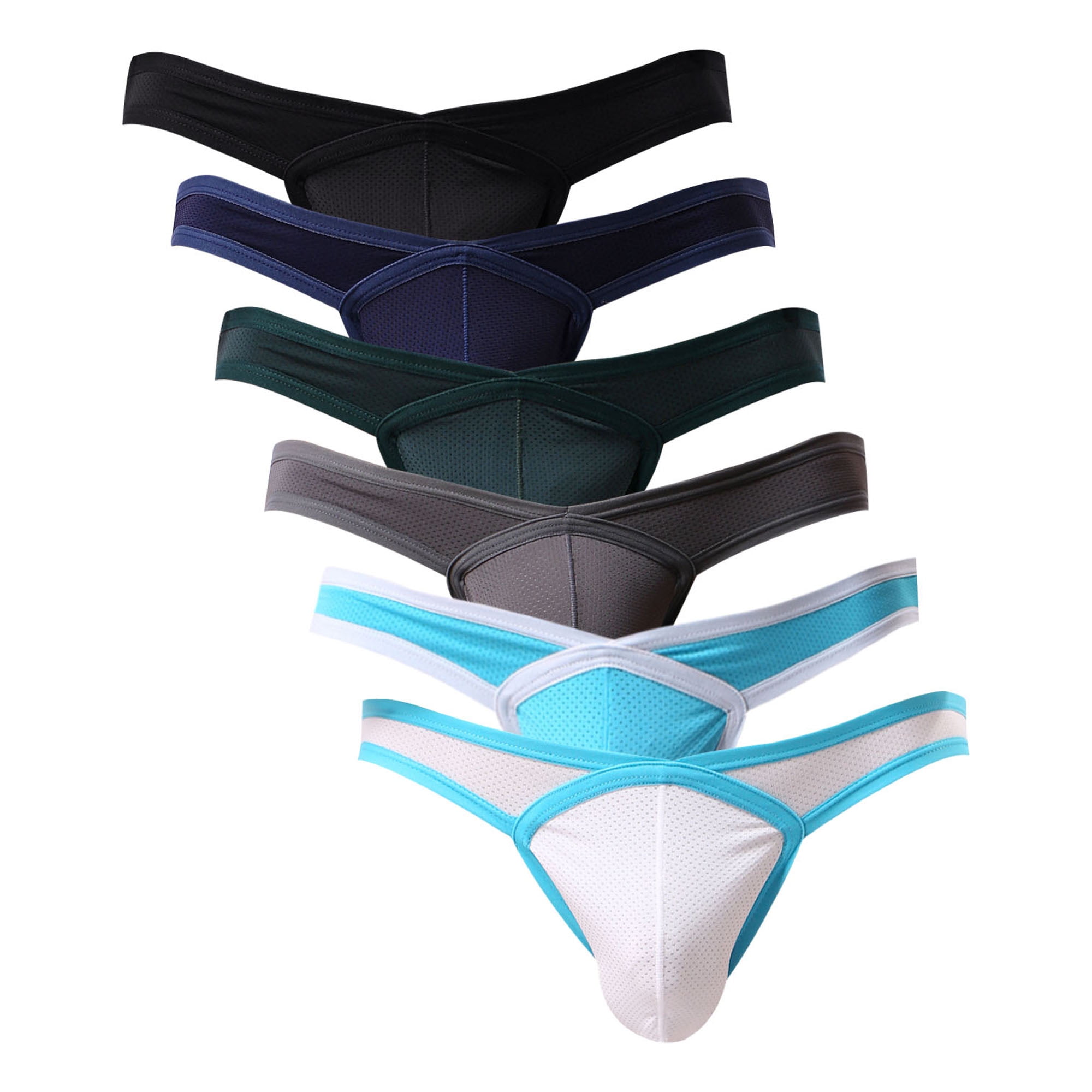 Pdbokew Men's Briefs Low Rise Bikini Sexy Underwear for Men Underwear