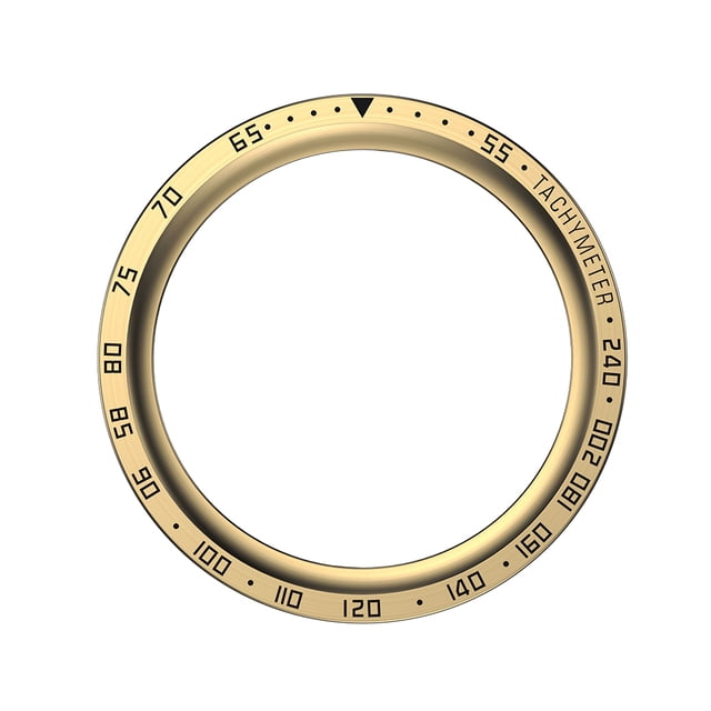 Anillo de parachoques de bisel de metal antiarañazos para Samsung Galaxy Watch5 Pro 45 mm (dorado) WDOplteas Para estrenar