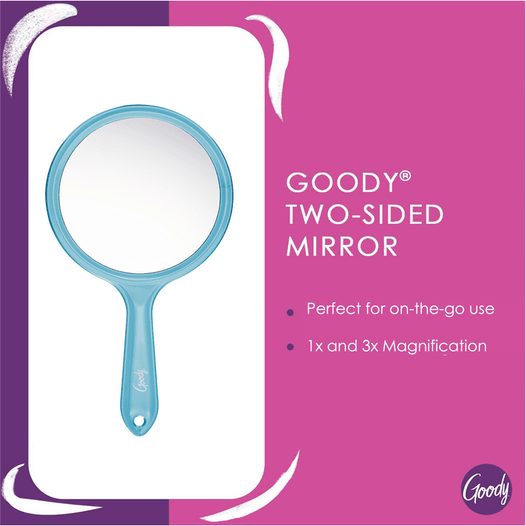nicousa HAND MIRROR 3点セット ♡ Goody® Two-Sided Mirror With Handle 1 Ct1X And 3X Magnification