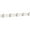 Pure White / Nickel, variant on Franklin Brass B46718k-R Casual Curve 26-1/2" Wide Coat And Hat Hook Rack - Pure White /
