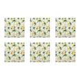 thumbnail image 4 of 20 Pack Luncheon 3 Ply Napkin Lemons - Set of 6, 4 of 4
