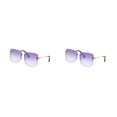 thumbnail image 1 of Gafas de sol cuadradas Qarigey para mujer coloridas multicolores para la playa, 1 of 6