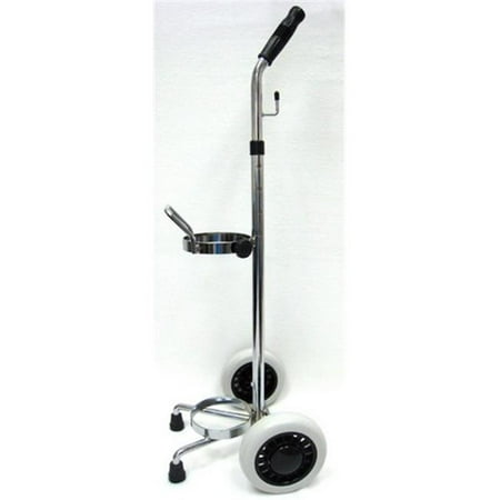 Oxygen Wheelchair - New Solutions OX030 Oxygen Tank Cart Wheelchair, 43 x 12 x 11 in.