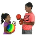 thumbnail image 3 of KINREX Lightweight Toy Sports Equipment with Soccer Ball Basketball Football Baseball, Multicolor, 3 of 5