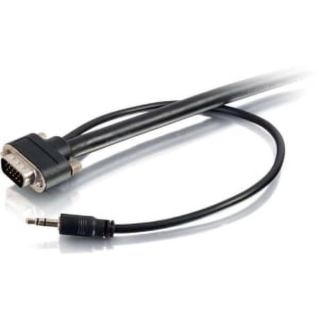 UPC: 0757120502302 | 50FT SEL HD15 MALE+3.5MM MALE A/V CABLE