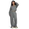 thumbnail image 2 of Mills by Millie Bobby Brown Women's Mineral Wash Wide Leg Sweatpants, Sizes XXS-XXL, 2 of 9