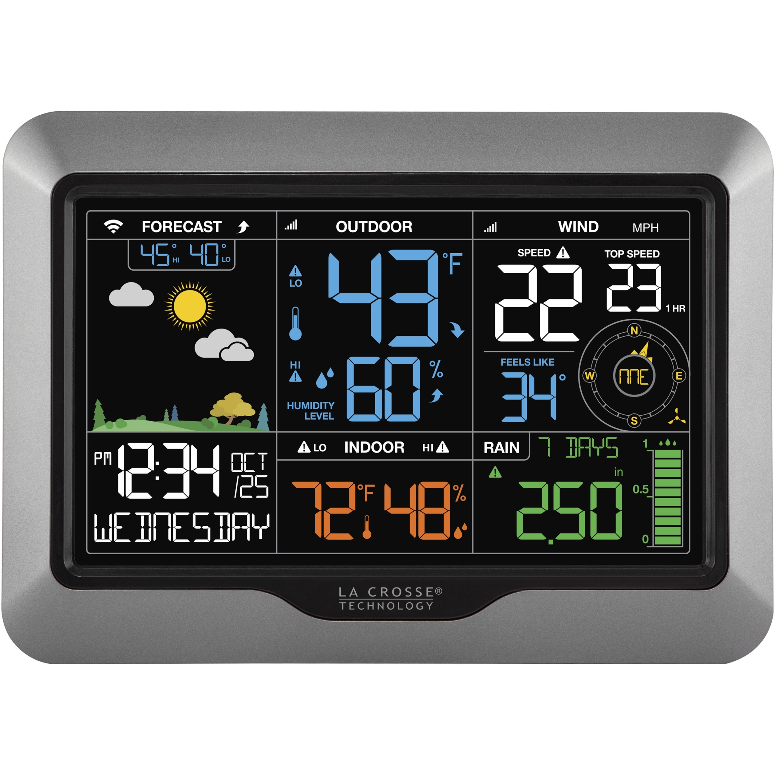 La Crosse Technology 3302315 Professional Weather Station Perp With Wifi Enhanced Features