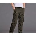 thumbnail image 4 of Jogger Cargo Gabardina Para Hombre Pantalón Casual, 4 of 6