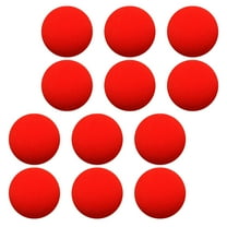 Luxshiny 12Pcs Red Sponge Ball Tricks Prop for Magician in Interactive Performance