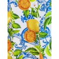 thumbnail image 6 of Multicolor Lemon Print Spaghetti Strap Knit Mini Sundress For Women Summer Vacation Dress, 6 of 6