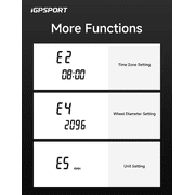 iGPSPORT BSC100S GPS Bike Computer, Wireless 2.6 Bluetooth ANT+ Waterproof Cycling Computer