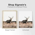 thumbnail image 5 of PixonSign Frameless Wall Art Country Deer & Antelope Prints, Set of 4 Southwest Desert Animals Landscape Wall Decors, Nature Wall Décor, Adhesive Canvas Poster, Modern Home Artwork - 8"x10", 5 of 5
