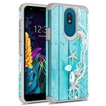 LG Arena 2 Case, LG Escape Plus Case, LG Journey LTE Case, LG Tribute Royal Case, Kaesar Hybrid Graphic Fashion Cute Colorful Slim Cover Armor Case for LG K30 2019 (Starfish)