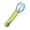 Yellow, blue, green, variant on Melon Baller Scoop Set, 4 in 1 Stainless Steel Fruit Carving Tools for Dig Pulp Separator, Watermelon Cutter Slicer Fruit Scooper Stainless Steel Fruit Tool Set