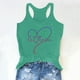 thumbnail image 5 of Camiseta sin mangas con estampado de letras para mujer, ideal para el verano: camiseta informal de cuello redondo con ajuste en el pecho, ideal para el día a día, 5 of 5