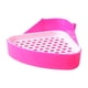 thumbnail image 1 of Inodoro para mascotas, orinal, entrenador, bandeja para orinar, bandeja de descarga, cacerola para arena de conejillo de indias, cajas de arena para rosa, 1 of 9