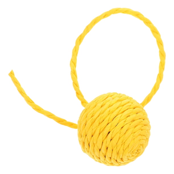 Juguetes interactivos para gatos, cuerda de sisal, pelotas con cascabeles, repuesto para rascador, accesorios para rascar y jugar en interiores