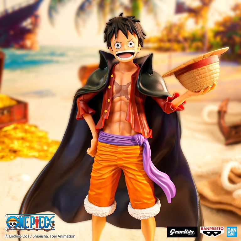 NERO・YUFFYフィギュア2個セット BanPresto - One Piece - Grandista Nero - Monkey. D. Luffy #2