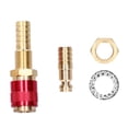 thumbnail image 2 of Conector rápido de manguera de latón para equipo de soldadura TIG M10Red, 2 of 14