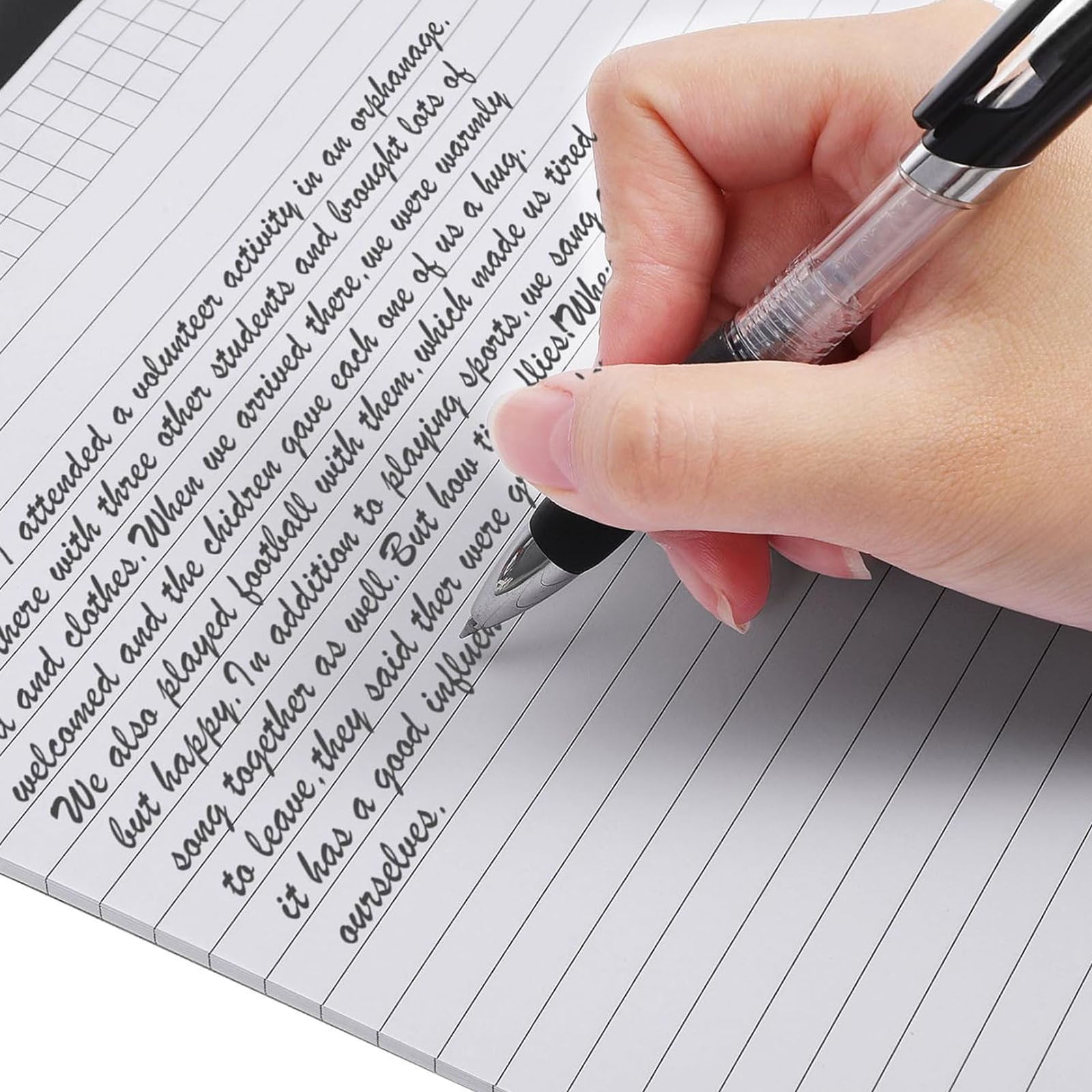 Graph Paper Spiral Notepad A5 Top Wirebound Notepad Grid Notebook Notebook Grid Paper 70 Sheets for Writing Sketching Drawing Office Supplies by WEIWEIGG