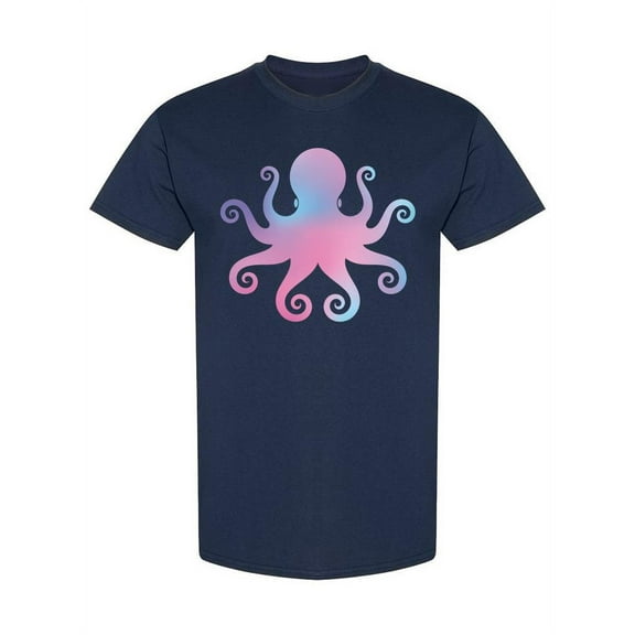 Colorful Octopus Design T-Shirt Women -Image by Shutterstock, Female Large