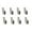 Silver, variant on Pompotops Cute Pet Shaped Hooks, No Perforated Hooks With Adhesive Hooks For Home Decoration Clearance