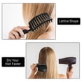 thumbnail image 2 of Cepillo para el cabello Afortunado profesional desenredar Sin tirones cerdas de jabalí, 2 of 3