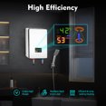 thumbnail image 6 of Whole House Electric Tankless Instant Water Heater with Shower Head 4500W, 6 of 13