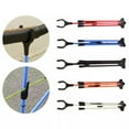 thumbnail image 2 of Hyasfey Archery Recurve Bow Stand Adjustable Bow Stand Rack Holder Fiberglass Bow Rack Archery Sports Gear for Longbow Takedown Bow, 2 of 7