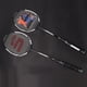 thumbnail image 1 of Raqueta de Bádminton ANGGREK Aluminio Entrenamiento Fitness Adultos Negro Blanco 67,2 cm, 1 of 8