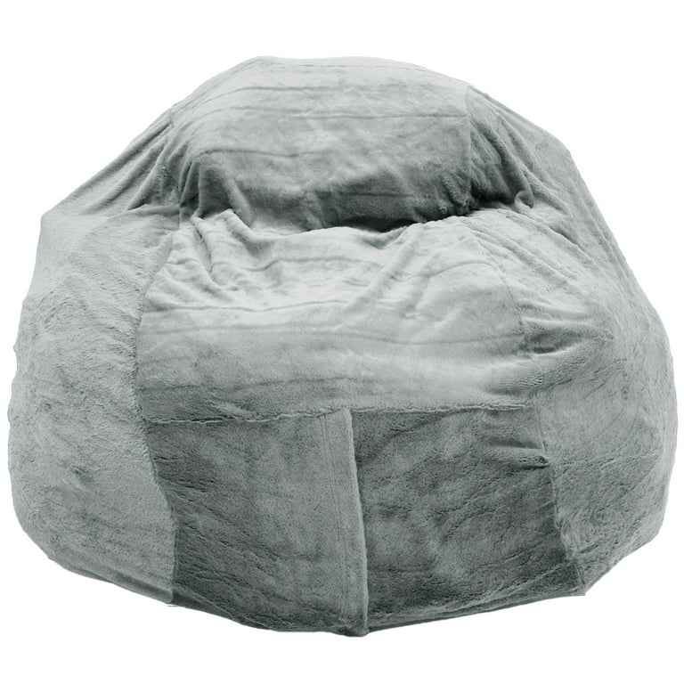 Leatherette Bean Bag Cover Without Filler by Ample Decor - On Sale - Bed  Bath & Beyond - 32390275