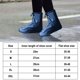 thumbnail image 2 of Cubrezapatillas impermeables Cubrezapatillas impermeables para hombres y mujeres, antideslizantes, reutilizables, color negro, impermeables, para lluvia, días de nieve y caminos fangosos, 2 of 4