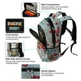 thumbnail image 5 of ALAZA Cardinal Bird Christmas Backpack Elementary School Bag Bookbag Travel Rucksack, 5 of 7
