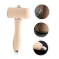 thumbnail image 4 of LOLIPPYY Mallet Hammer for Jewelry Making Wood Beige 1Pcs Handmade Craft Tool, 4 of 8