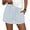 Striped Light Blue White, variant on PRETTYGARDEN Women's Striped Boxer Shorts Summer Trendy Casual Elastic Waist Lounge Sleep Pajama Bottoms Beach Shorts